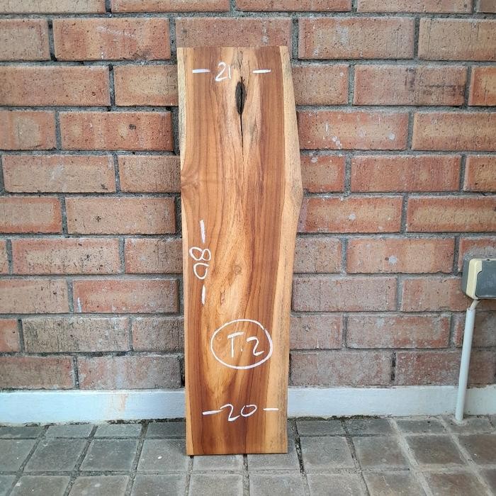 

Rak Dinding Ambalan Kayu Jati Asli Natural Erosi Prefinished A2 80cm