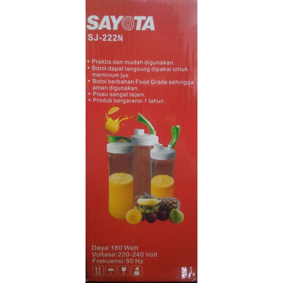 MINI JUICER SAYOTA SJ-222N / HAND JUICER / MINI JUICER
