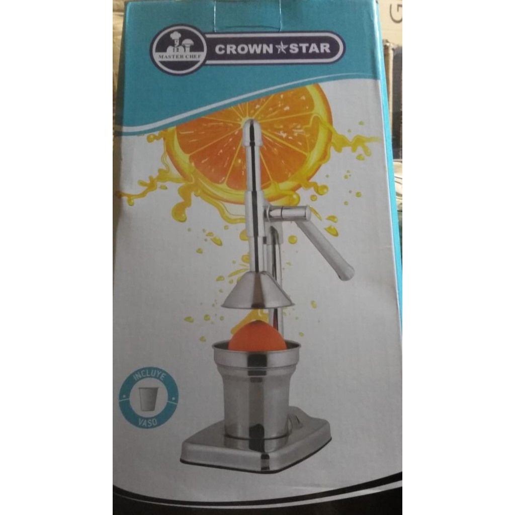 ALAT PERASAN JERUK BUAH BUAHAN STAINLESS BESAR/HAND JUICER MANUAL