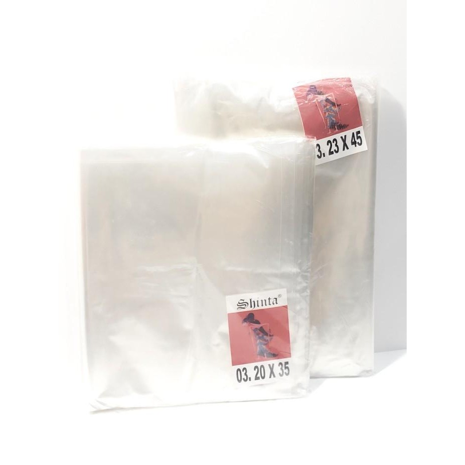 Pesta- Kantong Plastik PP Shinta Bening 20x40/23x40/23x45