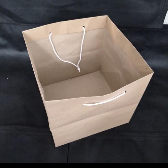 

Pesta- Tas kertas coklat Bermacam varian ukuran(20x20) (22x22) (25x25)