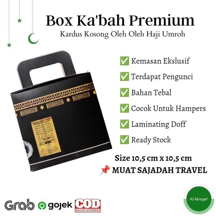 

Pesta- Kardus Kosong 1 Pack 50 Pcs Oleh Oleh Haji Umroh Dus Kabah Box Kabah