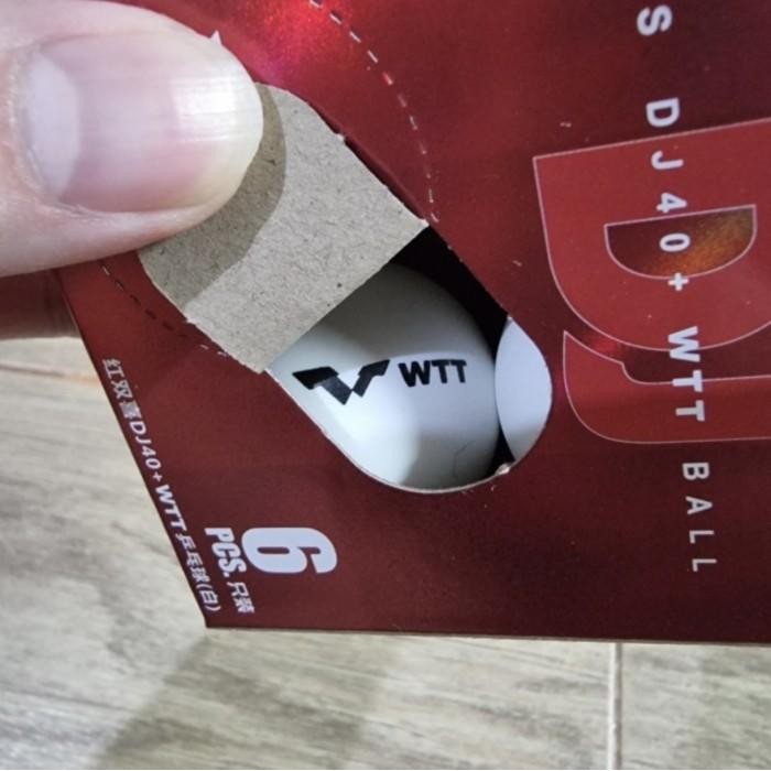 Bola Pingpong Dhs 3 Star Dj40+ Busan - Tenis Meja Dhs Wtt 3Star World