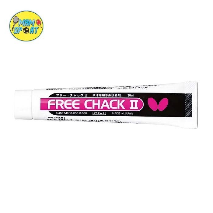 Butterfly Free Chack Ii -Wbg Bat Pingpong Lem Air Bat Original