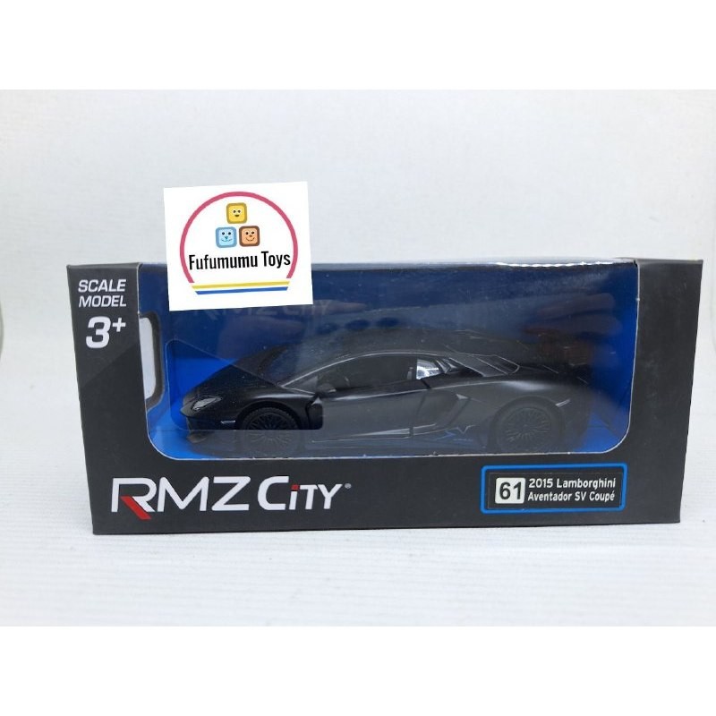 RMZ City Diecast Lamborghini 5 Inch Freewheel & Pullback Series