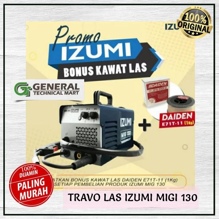 Sale Travo Las Izumi Migi 130 Welding Machine Mig 130 - Migi 130 Mesin Las