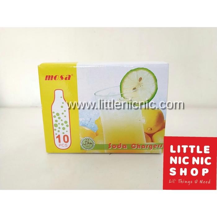 

Mosa Soda Charger / refill CO2 charger untuk membuat soda water