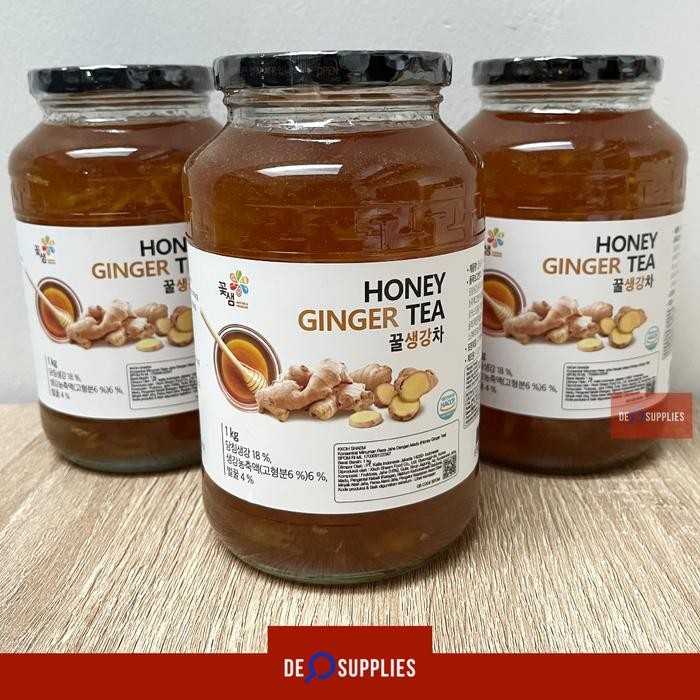 

Kkoh Shaem Honey Ginger Tea 1kg - Teh Madu Jahe Korea Konsentrat Drink