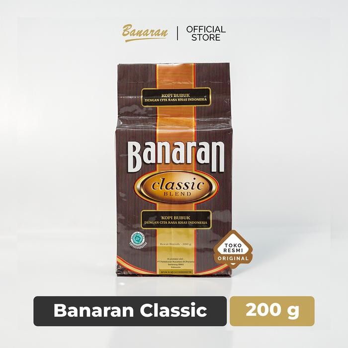 

Kopi Banaran Classic 200 gram (Bubuk)