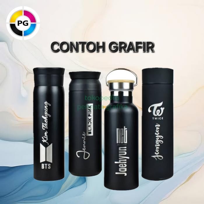 Hapnest- Jasa cetak grafir printing mug tumbler stainless steel