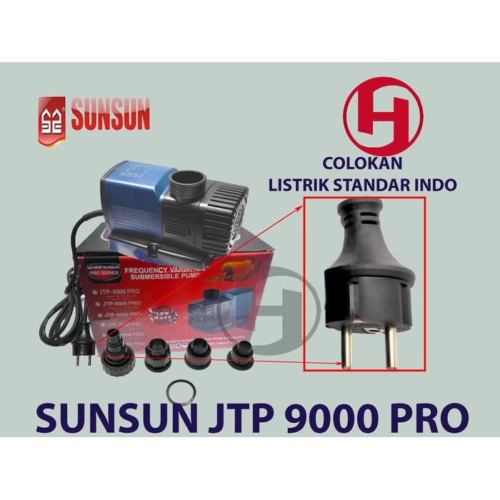 POMPA SUNSUN JTP 9000 POMPA SIRKULASI AQUARIUM KOLAM KOI HYDROPONIK