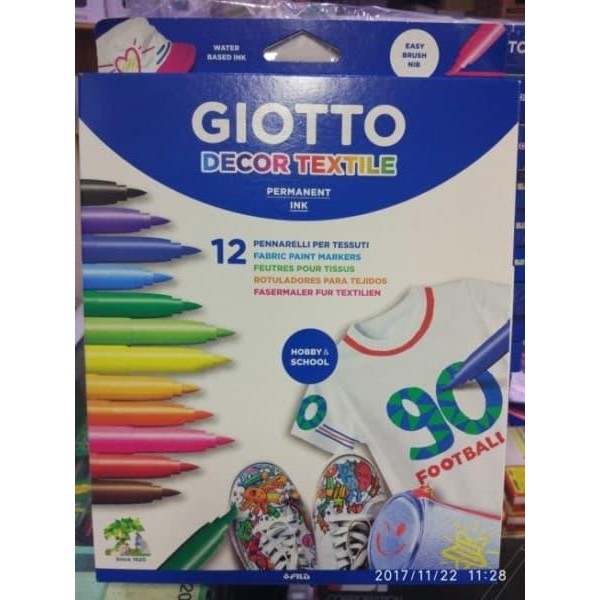 

GIOTTO DECOR TEXTILE ISI 12 PCS