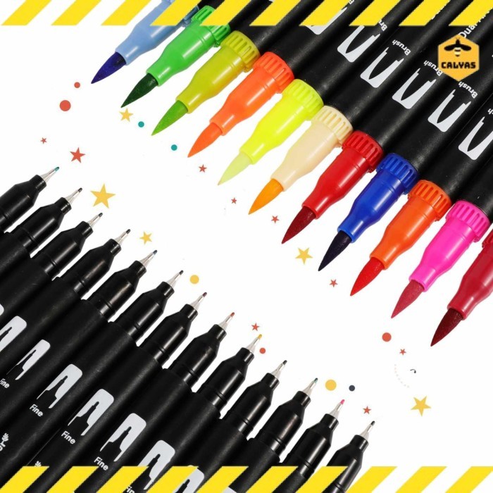 

SPIDOL DOUBLE HEAD DRAWING PEN FINE ART WATERCOLOR SET