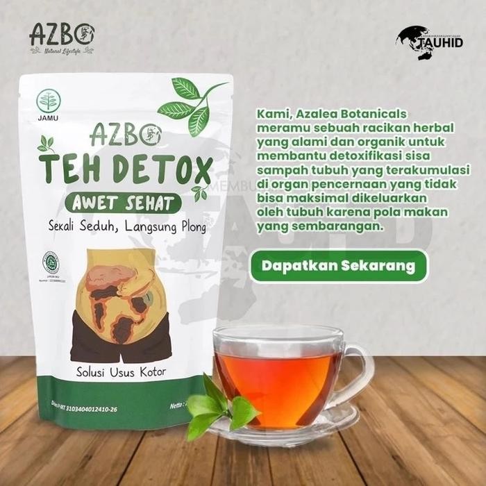 

Terlaris- Azbo Teh Detox Pembersih Usus Kotor Memperlancar Bab Diet Alami
