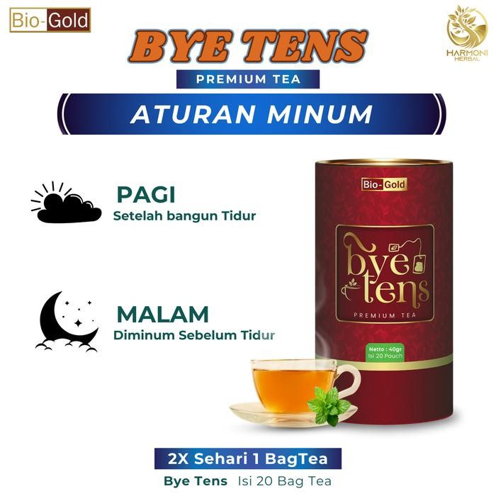 

Terlaris- Bye Tens Teh Herbal Untuk Menstabilkan Tekanan Darah, Mencegah Stroke Akibat Hipertensi