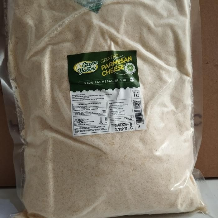 

BARANG TERLARIS Keju Parmesan Bubuk Green Valley Retail 250gr