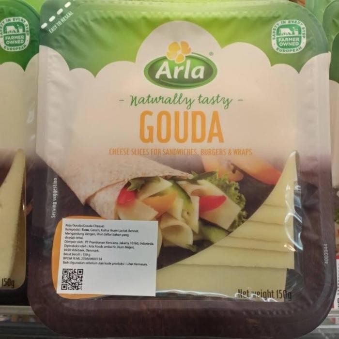 

BARANG TERLARIS Arla gouda cheese 150 gr