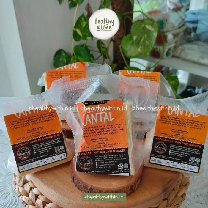 

BARANG TERLARIS Cantal Cheddar Aging Cheese by Mazaraat Artisan Cheesemaker