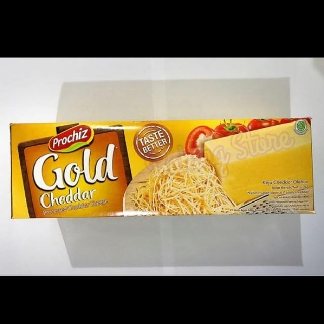 

BARANG TERLARIS Prochiz Gold - Keju Cheddar Prochiz Gold 2kg