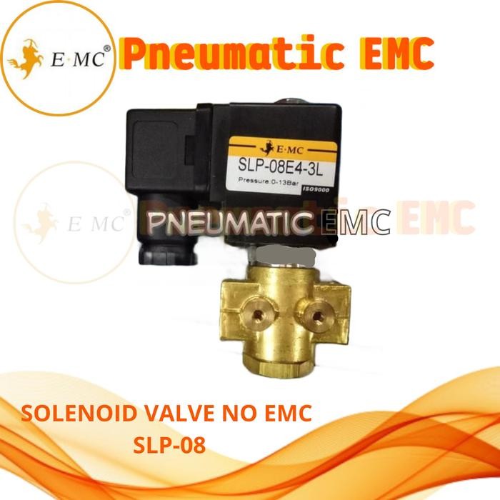 Solenoid valve 2 way NO EMC SLP-08