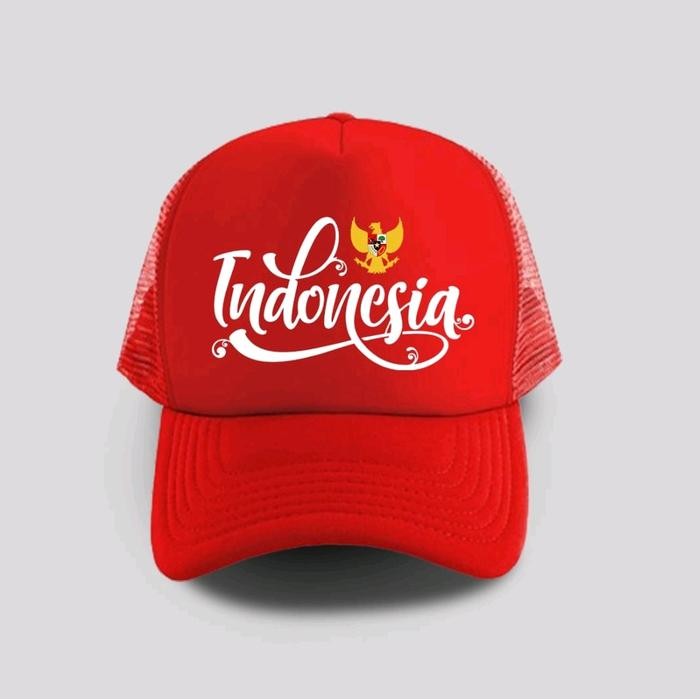 Topi Baseball Hari Kemerdekaan Indonesia HUT RI Terbaru Merah Putih Uniseks Dewasa topi cowok