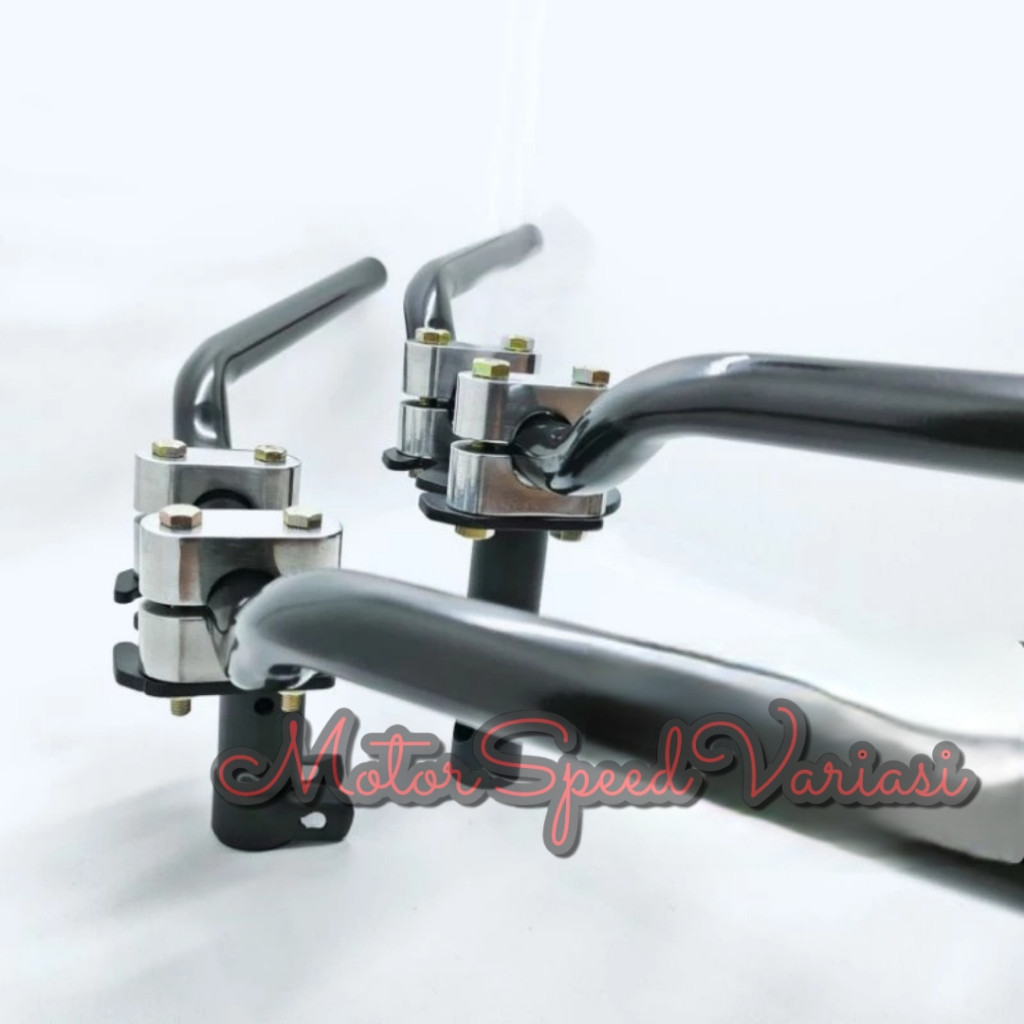 Stang Rzr Plus Dudukan Stang Racing Road Race Motor Beat Vario Mio Smash Supra Dll