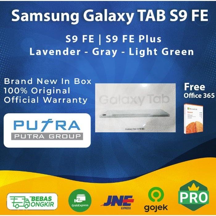 Hapeklik- (Resmi) Samsung Galaxy Tab S9 Fe S9 Fe Plus + 256Gb 128Gb 5G