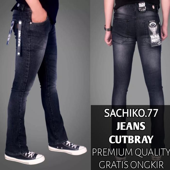 CELANA JEANS CUTBRAY PRIA / CELANA JEANS PANJANG PRIA / CELANA SEMI CUTBRAY PRIA