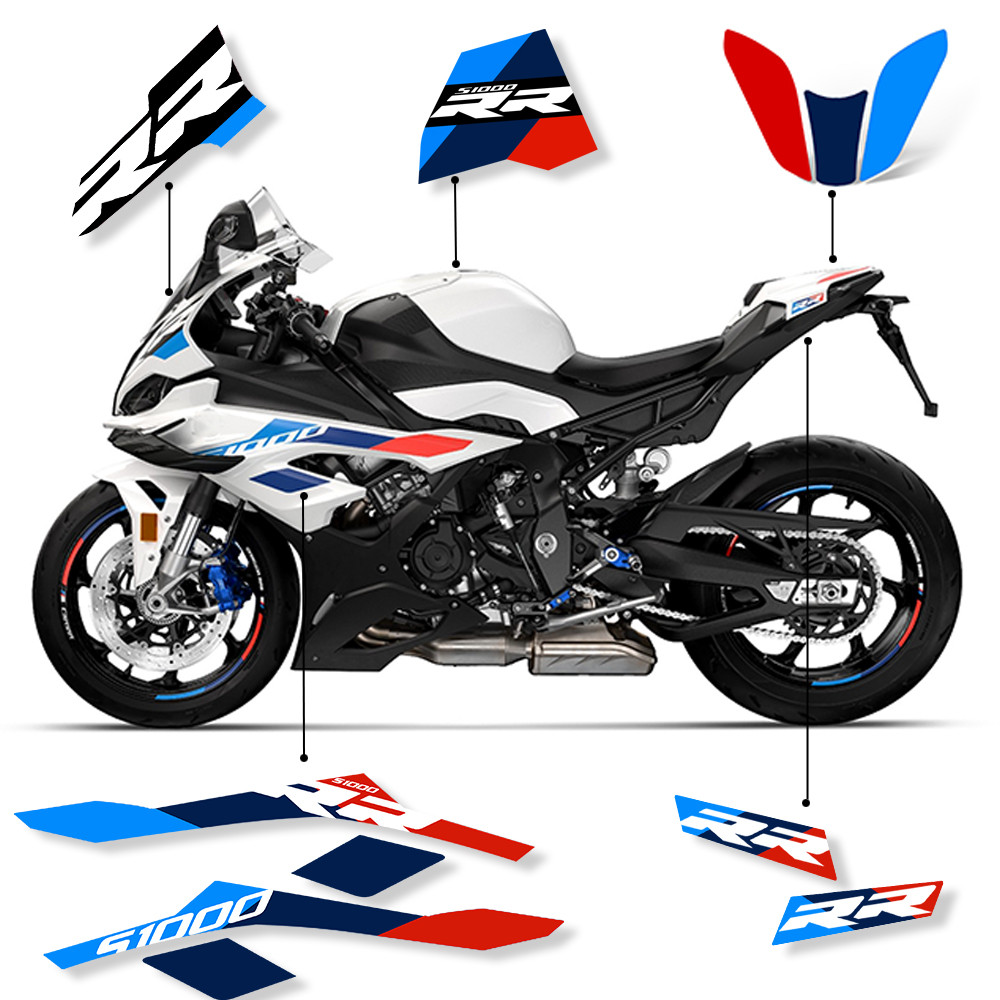 S1000RR 2023 Motorcycle body decals For BMW S1000RR S 1000 RR Front