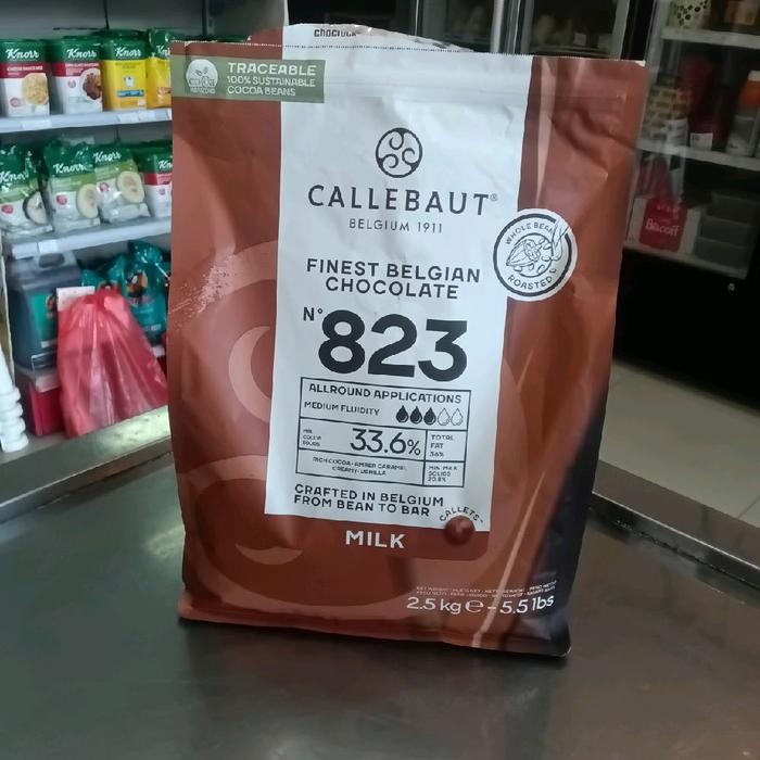

CALLEBAUT N823 CHOCOLATE MILK REPACK 100G