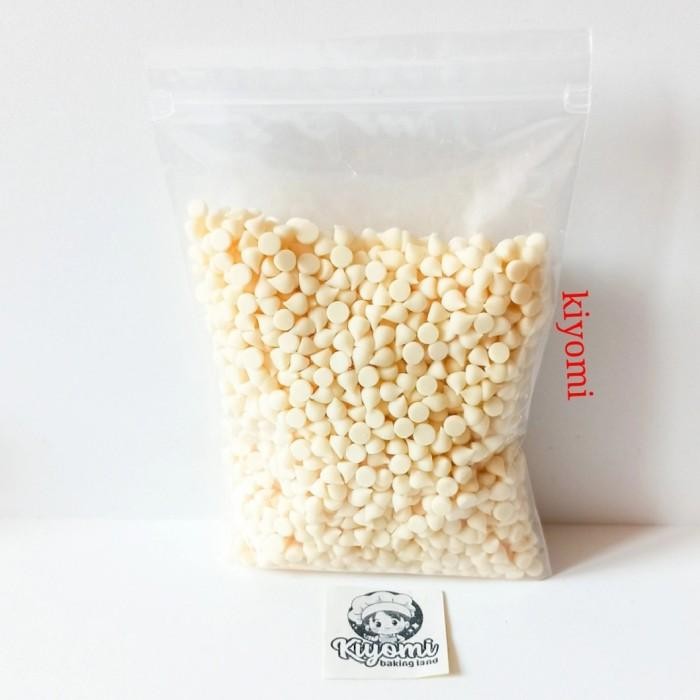 

Tulip White Chocolate Chip Cokelat Butir Warna Putih 500 Gram