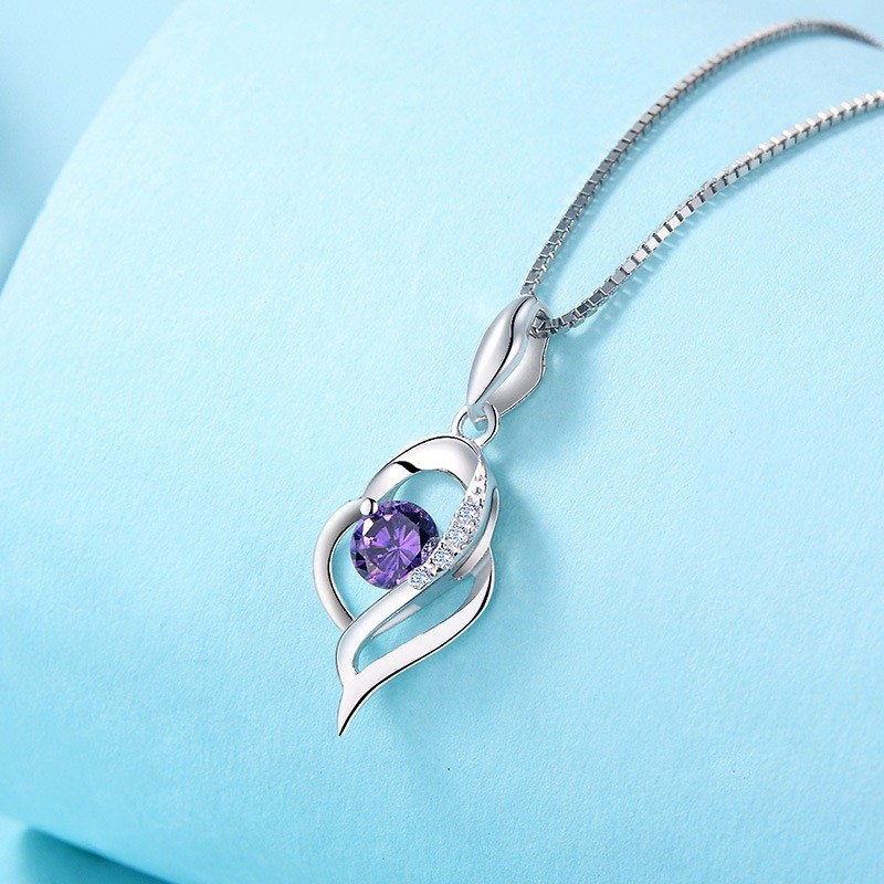 Makmur_55 Gelang Moissan Original Adjustable Gelang Kecubung Ungu Asli Gelang Batu Alam Asli Anti