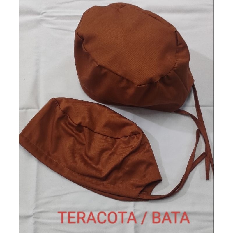 Glamourgemss Topi Cheff/ Topi Medis Ok/ Topi Pabrik/ Topi Karyawan/Topi Koki/Cap Topi