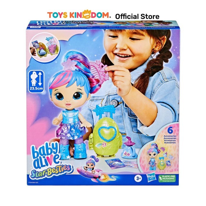 Terbaru Toys Kingdom Baby Alive Boneka Bayi Star Besties Stellar Skylar F7359