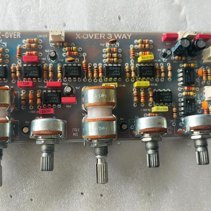 kit crossover 3 way aktif 24 db