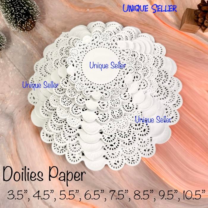 JTTOP" [ISI250] DOILIES PAPER 7.5 7,5 / DOYLEYS PAPER / KERTAS ALAS RENDA 7,5