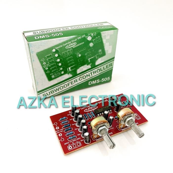 Kit Tone Control 2.1 Channel Preamp Subwoofer DMS 505