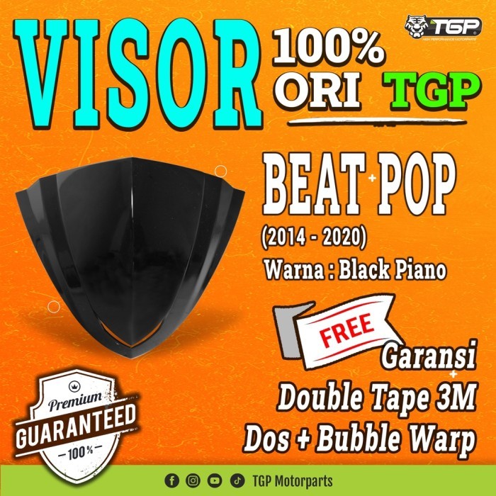 Visor beat pop / aksesoris beat pop / variasi beat pop /