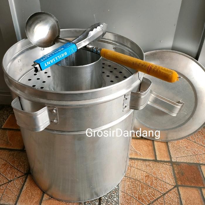 Dandang bakso 28-30 almunium