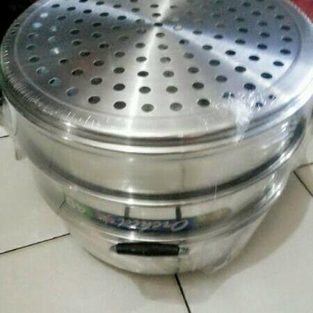 KALAKAT PANCI KUKUSAN ORCHID 40CM panci sarangan susun tiga