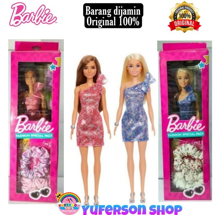Terbaru Barbie Fashion Special Pack Mainan Boneka Anak Perempuan - Random