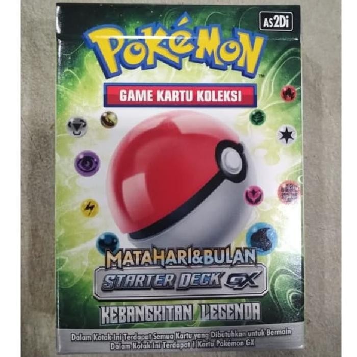 Kartu Pokemon Matahari Bulan AS2Di Starter Deck 2 Kebangkitan Legenda