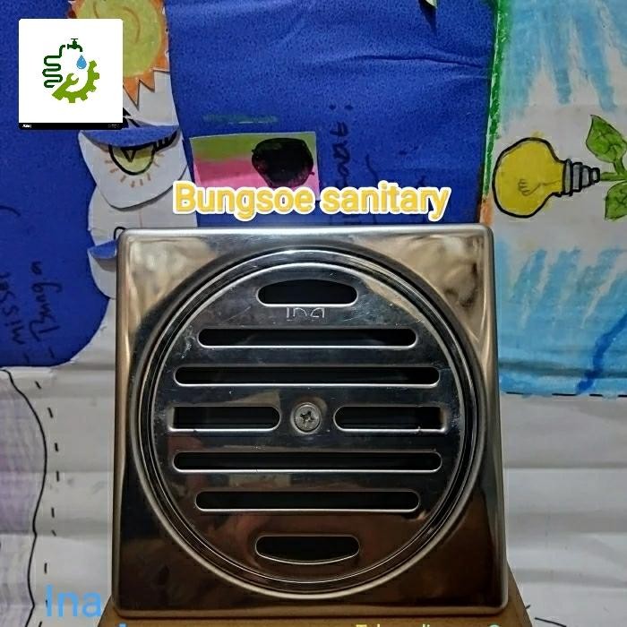 Floor drain merk Ina // Saringan buangan air kamar mandi Kode 772