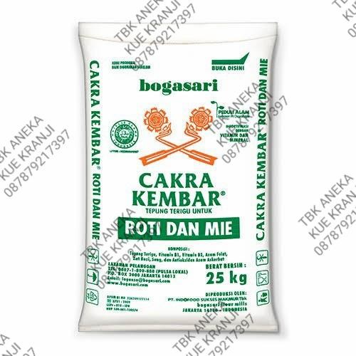 

Terbaru!! Tepung Terigu Cakra Kembar Boga Sari 25 Kg/Terigu Protein Tinggi Packing Aman
