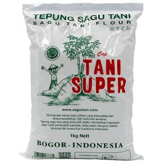 

Ready Stock Tepung Sagu Tani Super 1Kg Asli Packing Aman