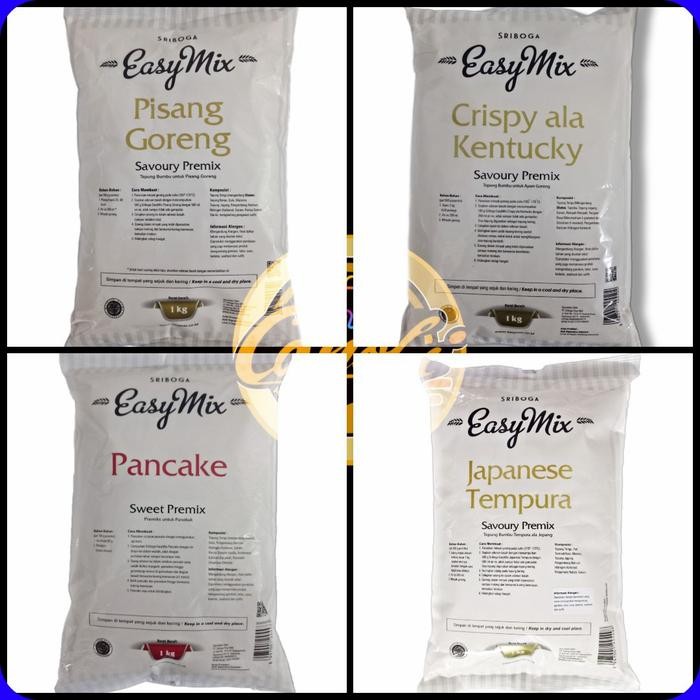 

Promo Sriboga Easymix Japanese Tempura Pisang Goreng Pancake Crispy Kentucky Cod