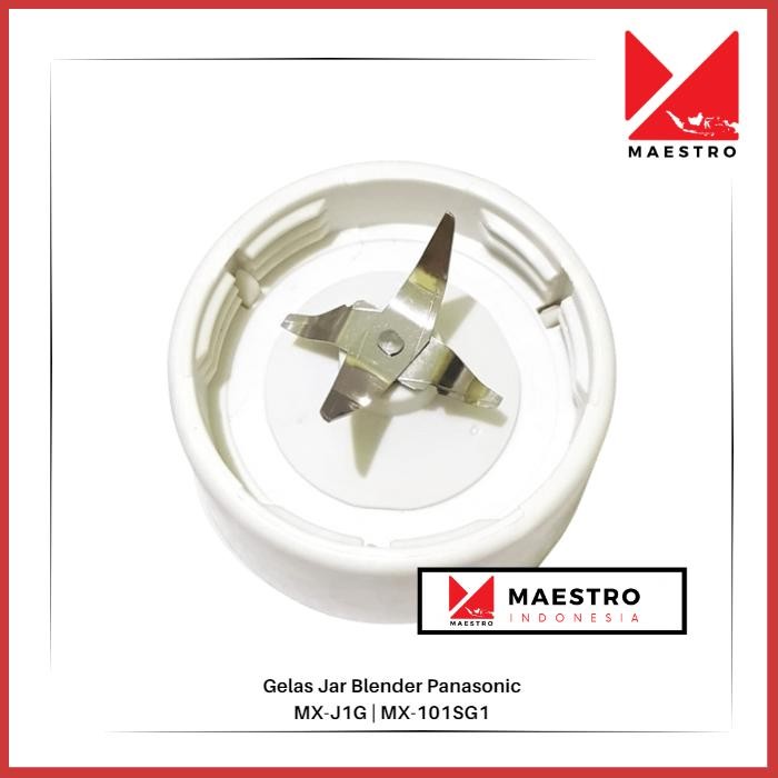 Gelas Blender Panasonic Mx-J1G 101-Sg1 - Jus Jar Kaca Set 101-Sg #Gratisongkir