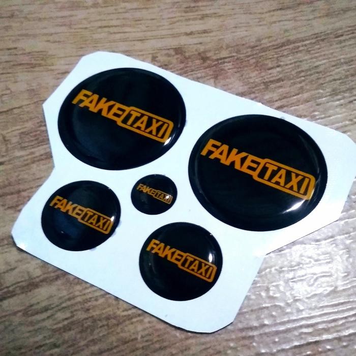 JTTOP" EMBLEM NMAX DAN AEROX CUSTOM HIRES DOMING RESIN