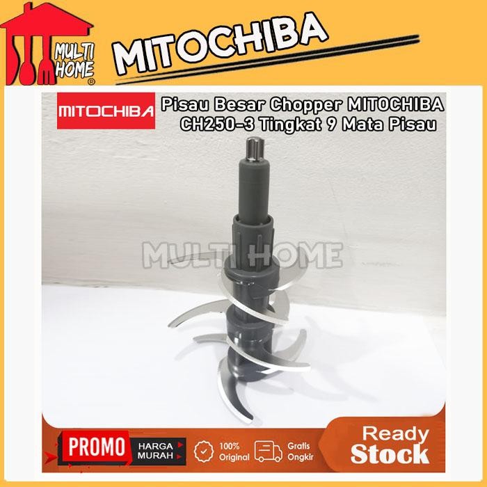 Chopper PISAU SAJA CHOPPER MITOCHIBA CH 200 GELAS BESAR - CH250 ABU mini otomatis mini