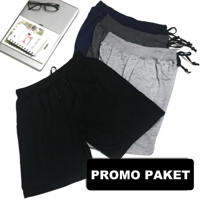 PAKET CELANA PENDEK KOLOR PRIA WANITA SHORT PANTS BOXER CELANA TIDUR HARIAN SANTAI